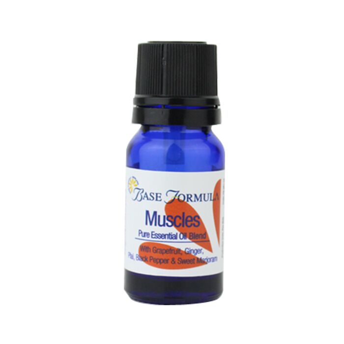 muscle & pain essential oil blend – beecrowbee